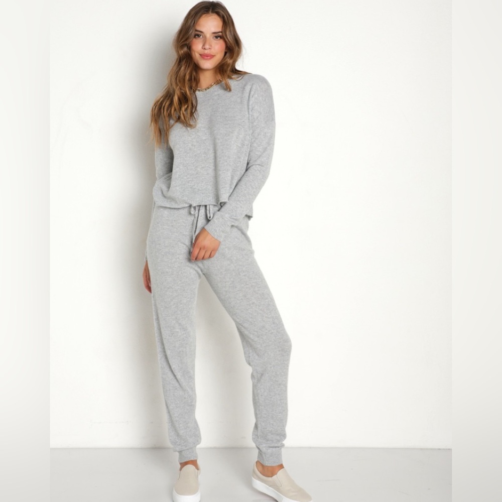 Skin Grey Track Pants & Joggers